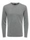 ONSGARSON 12 WASH CREW KNIT castor gray