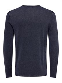 ONSGARSON 12 WASH CREW KNIT dress blues