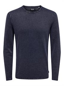 ONSGARSON 12 WASH CREW KNIT dress blues