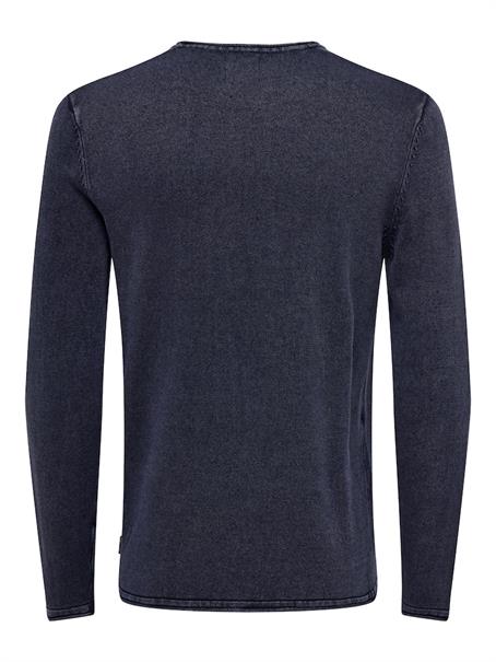 ONSGARSON 12 WASH CREW KNIT dress blues