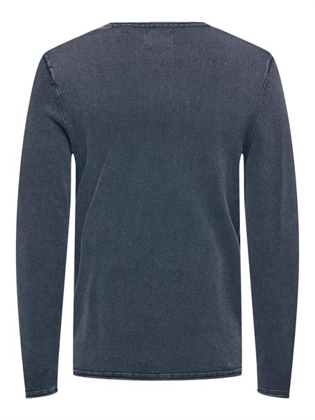 ONSGARSON 12 WASH CREW KNIT dress blues