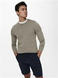 ONSGARSON 12 WASH CREW KNIT griffin