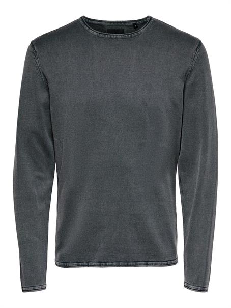 ONSGARSON 12 WASH CREW KNIT ombre blue