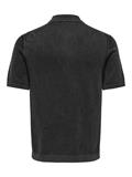 ONSGARSON SS REG WASH POLO KNIT black