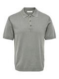 ONSGARSON SS REG WASH POLO KNIT castor gray
