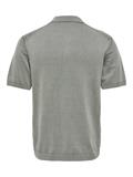 ONSGARSON SS REG WASH POLO KNIT castor gray