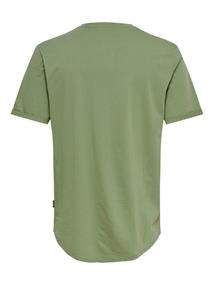 ONSGAVIN LIFE SS TEE NOOS oil green