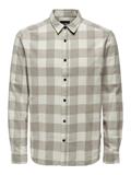 ONSGUDMUND LS CHECKED SHIRT NOOS antique white