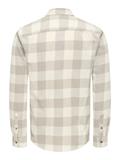 ONSGUDMUND LS CHECKED SHIRT NOOS antique white