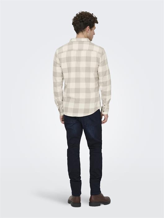 onsgudmund-ls-checked-shirt-noos-antique-white