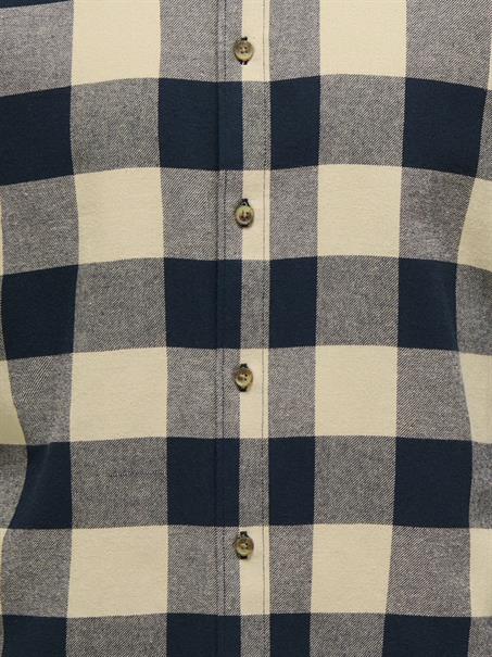 ONSGUDMUND LS CHECKED SHIRT NOOS dunkelblau1