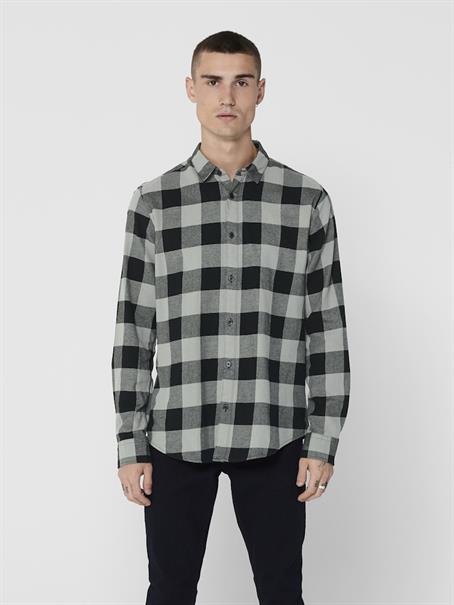 ONSGUDMUND LS CHECKED SHIRT NOOS griffin