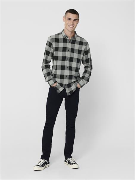 ONSGUDMUND LS CHECKED SHIRT NOOS griffin