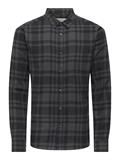 ONSGUDMUND LS CHECKED SHIRT NOOS jet black