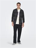 ONSGUDMUND LS CHECKED SHIRT NOOS jet black