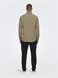 ONSGUDMUND SLIM 1-PKT SOLID SHIRT NOOS chinchilla