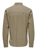 ONSGUDMUND SLIM 1-PKT SOLID SHIRT NOOS chinchilla