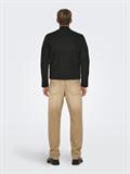 ONSGUS FAUX SUEDE RACER JACKET OTW NOOS black