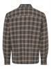 ONSHALE FLANNEL CHECK SHIRT RLX FIT NOOS grey pinstripe