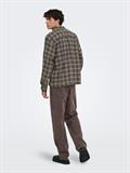 ONSHALE FLANNEL CHECK SHIRT RLX FIT NOOS grey pinstripe