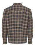 ONSHALE FLANNEL CHECK SHIRT RLX FIT NOOS grey pinstripe