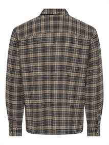 ONSHALE FLANNEL CHECK SHIRT RLX FIT NOOS grey pinstripe