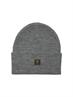 ONSISAAC FLAT KNIT LOGO BEANIE NOOS medium grey melange