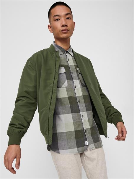 ONSJACK BOMBER NOOS OTW olive night