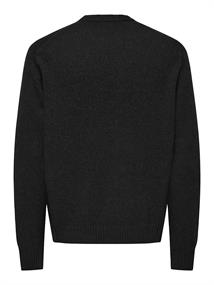 ONSJAMES RLX CREW KNIT NOOS black