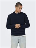 ONSJAMES RLX CREW KNIT NOOS dark sapphire