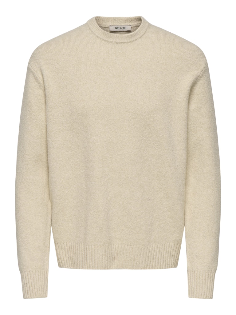 ONLY & SONS Rundhalspullover ONSJAMES RLX CREW KNIT Baumwollmischung, relax günstig online kaufen