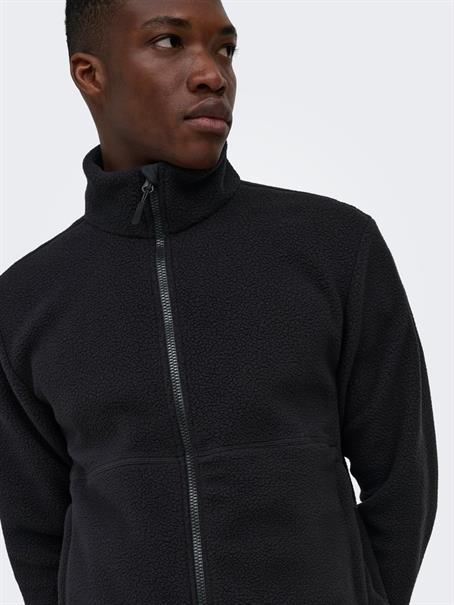 ONSJASON PRTC FLEECE JACKET OTW NOOS black