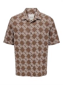 ONSJOHNSON REG SS 036 SHIRT potting soil