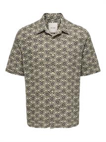 ONSJOHNSON REG SS 036 SHIRT twill