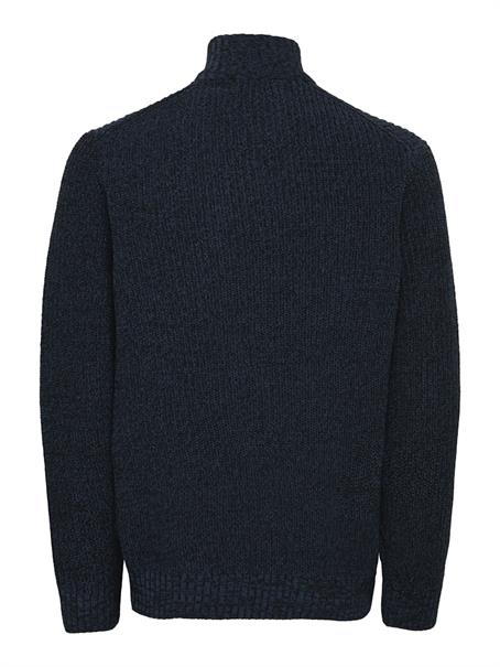 ONSJOIN REG LS HIGH NECK KNIT CAMP dark sapphire