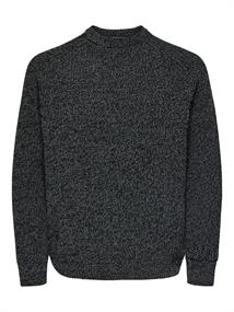 ONSJOIN RLX LS RAGLAN KNIT black