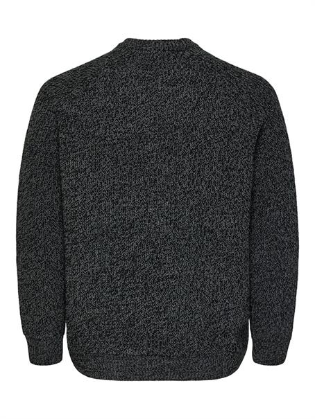 ONSJOIN RLX LS RAGLAN KNIT black