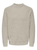 ONSJOIN RLX LS RAGLAN KNIT silver lining