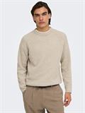ONSJOIN RLX LS RAGLAN KNIT silver lining