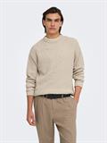 ONSJOIN RLX LS RAGLAN KNIT silver lining