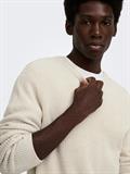 ONSJONAS REG CREW NECK KNIT egret
