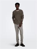 ONSJONAS REG CREW NECK KNIT falcon