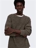 ONSJONAS REG CREW NECK KNIT falcon