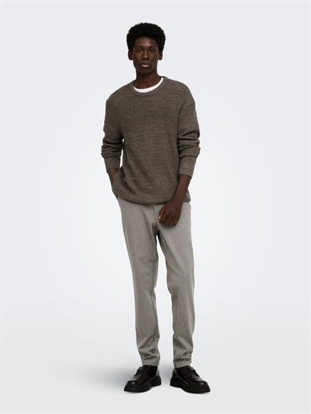 ONSJONAS REG CREW NECK KNIT falcon