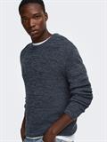 ONSJONAS REG CREW NECK KNIT sky captain3