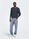 ONSJONAS REG CREW NECK KNIT sky captain