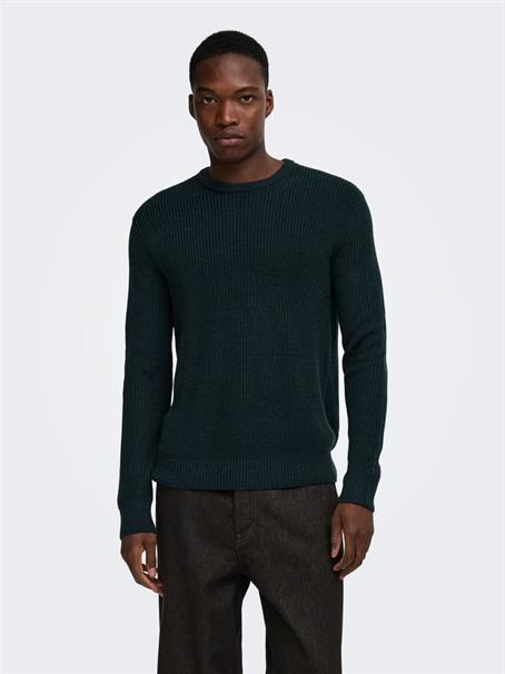 ONSJONAS REG CREW NECK KNIT sky captain