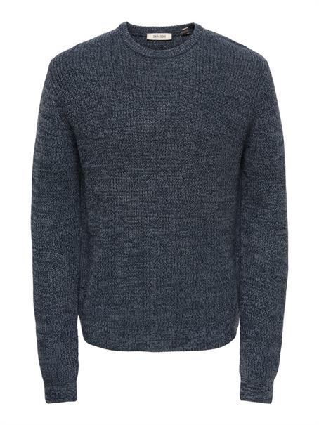 ONSJONAS REG CREW NECK KNIT sky captain