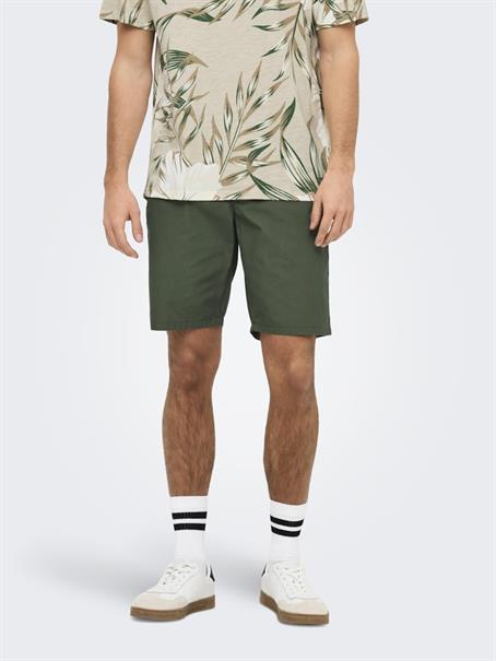 ONSKAL CHINO 0287 SHORTS CS beetle