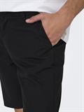 ONSKAL CHINO 0287 SHORTS CS black